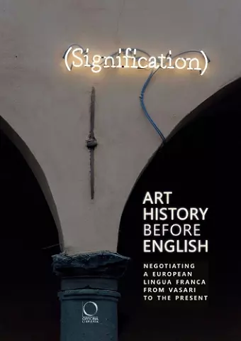 Art History Before English cover