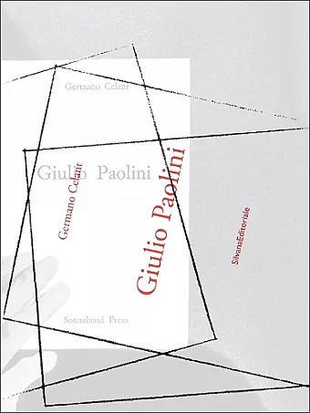 Giulio Paolini cover