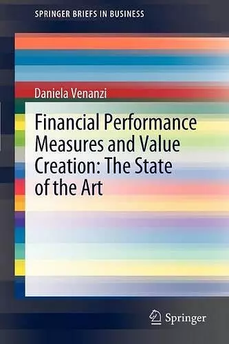 Financial Performance Measures and Value Creation: the State of the Art cover