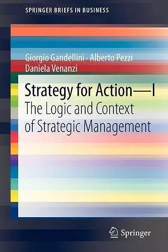 Strategy for Action – I cover