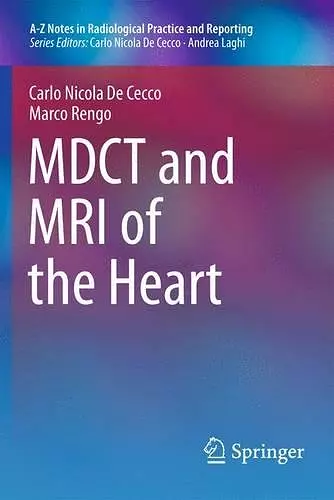 MDCT and MRI of the Heart cover