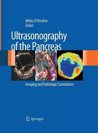 Ultrasonography of the Pancreas cover