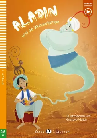 Aladin und die Wunderlampe + online audio. A0 cover