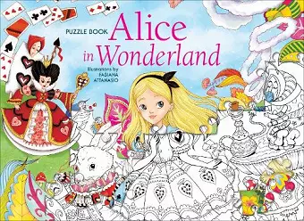 Alice in Wonderland: Puzzle Book cover