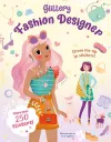Glittery Fashion Designers: Sticker Book cover