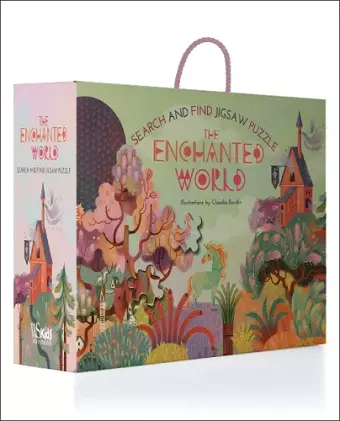 The Enchanted World: Search and Find Jigsaw Puzzle cover