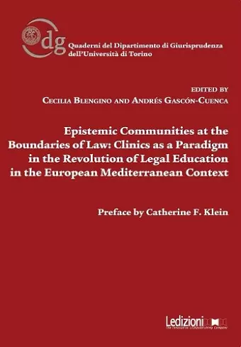 Epistemic Communities at the Boundaries of Law cover