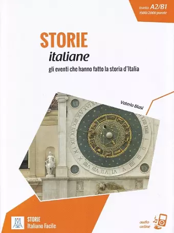 Italiano facile - STORIE: Storie italiane. Libro + online MP3 audio cover