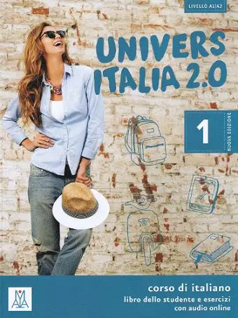 UniversItalia 2.0 - Book 1 + online audio. A1/A2. New edition cover