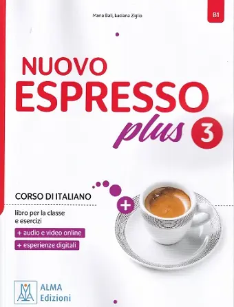 NUOVO Espresso plus 3 - book + audio + video - B1 cover