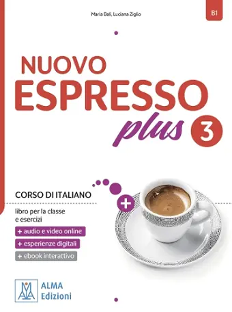 NUOVO Espresso plus 3 - book + interactive ebook. B1 cover