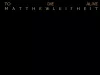 Matthew Leifheit: To Die Alive cover