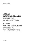 Codes of the Temporary: Manifesto of Architecture cover