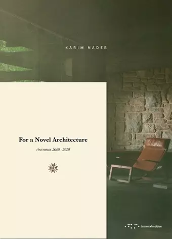 For a Novel Architecture cover