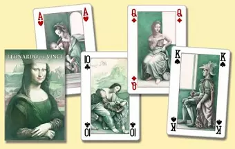 Leonardo Da Vinci Playing Cards cover