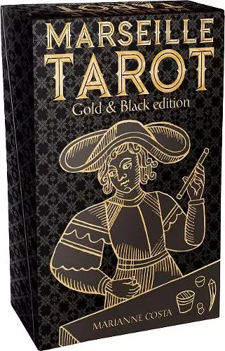 Marseille Tarot - Gold & Black Edition cover