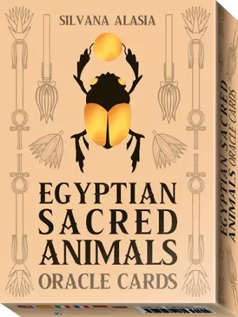 Egyptian Sacred Animals Oracle Cards cover