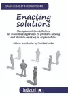 Enacting Solutions, Management Constellations an Innovative Approach to Problem-Solving and Decision-Making in Organizations cover