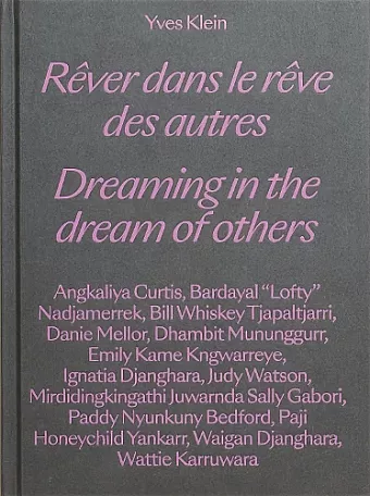 Yves Klein - Dreaming in the Dream of Others cover
