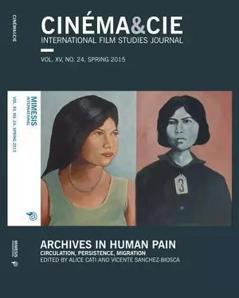 Cinéma&Cie. International Film Studies Journal, vol. XV cover