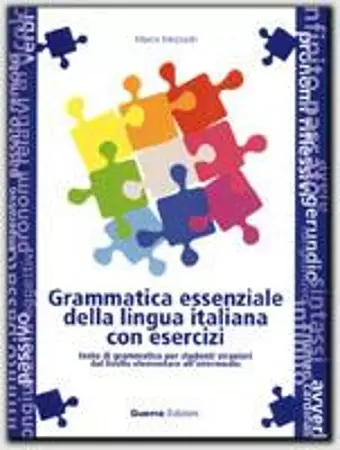 Grammatica essenziale della lingua italiana con esercizi cover