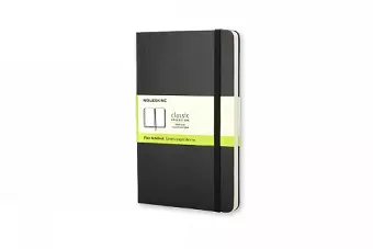 Moleskine Pocket Plain Hardcover Notebook Black cover