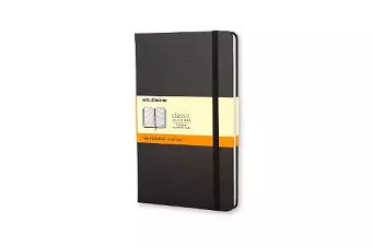 Moleskine Large Ruled Hardcover Notebook Black cover