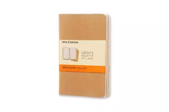 Moleskine Ruled Cahier - Kraft Cover (3 Set) cover