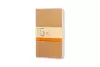 Moleskine Ruled Cahier L - Kraft Cover (3 Set) cover