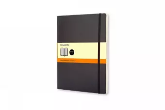 Moleskine Soft Extra Large Ruled Notebook Black cover