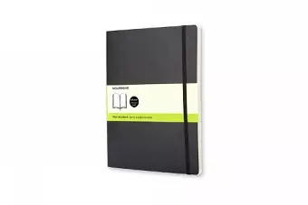 Moleskine Soft Extra Large Plain Notebook Black cover