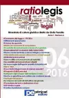 Ratio Legis (Numero 6, Anno 2016) cover