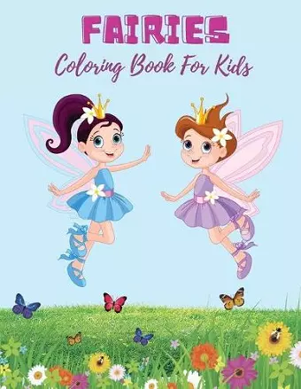 Fairies Coloring Book For Kids cover