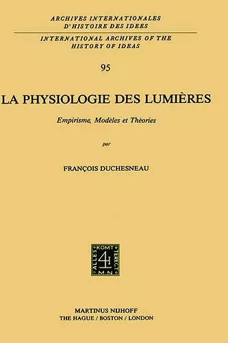 La physiologie des lumières cover