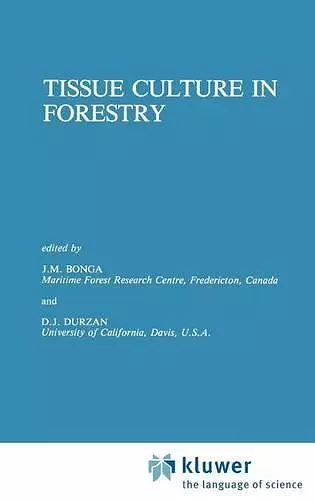 Tissue Culture in Forestry cover