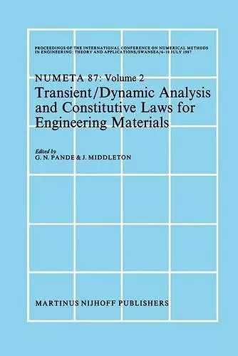 Transient/Dynamic Analysis and Constitutive Laws for Engineering Materials cover