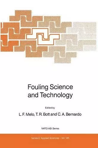 Fouling Science and Technology cover