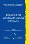 Research into Secondary School Curricula cover