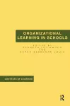 Organizational Learning in Schools cover