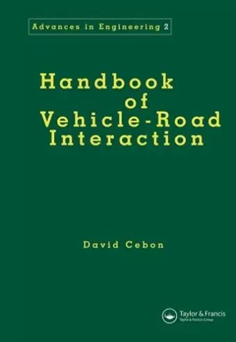 Handbook of Vehicle-Road Interaction cover