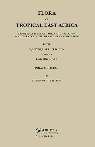 Flora of Tropical East Africa - Polypodiaceae (2001) cover