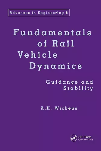 Fundamentals of Rail Vehicle Dynamics cover