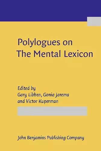 Polylogues on The Mental Lexicon cover