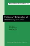 Missionary Linguistics VI cover