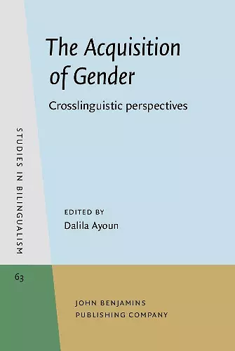 The Acquisition of Gender cover