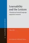 Learnability and the Lexicon cover