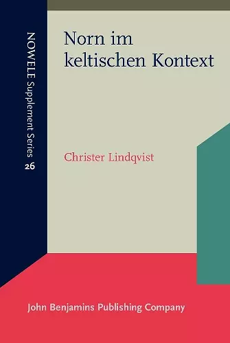 Norn im keltischen Kontext cover