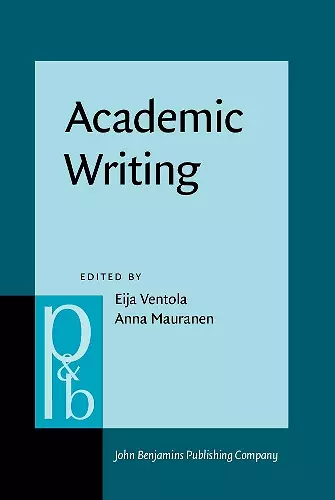 Academic Writing cover