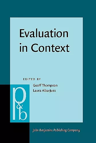 Evaluation in Context cover