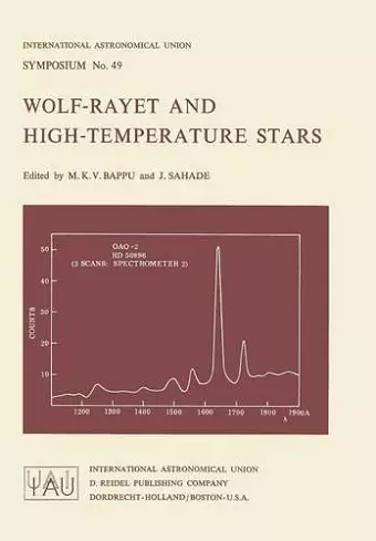Wolf-Rayet and High-Temperature Stars cover